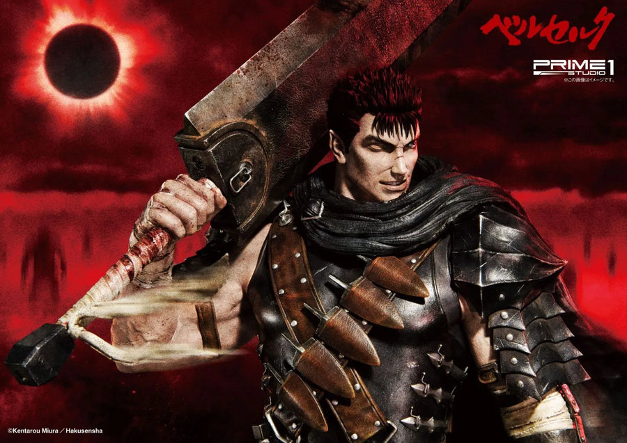 Guts, Black Swordsman (Exclusive Version) Berserk – Prime1Studio – ActionFigure Brasil
