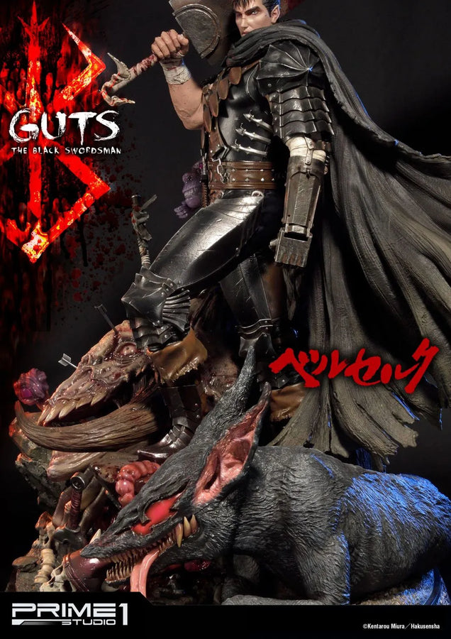 Guts, Black Swordsman (Exclusive Version) Berserk – Prime1Studio – ActionFigure Brasil