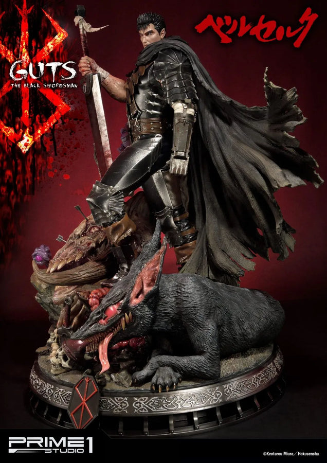 Guts, Black Swordsman (Exclusive Version) Berserk – Prime1Studio – ActionFigure Brasil