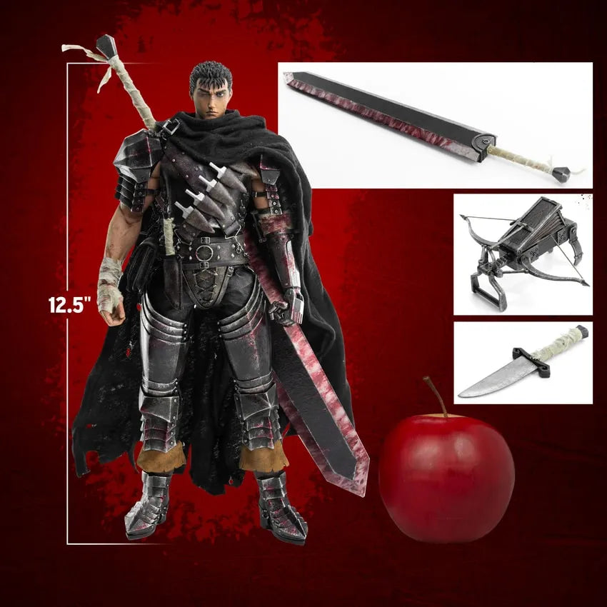 Guts (Black Swordsman) – Threezero – ActionFigure Brasil
