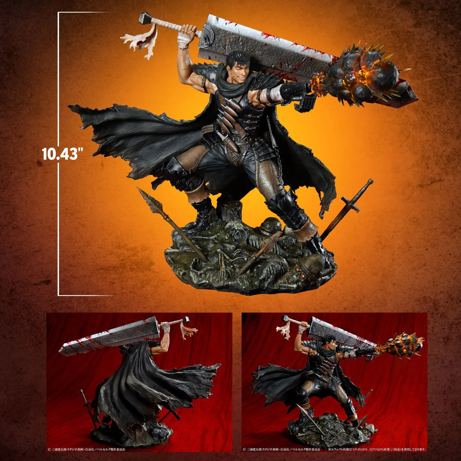 Guts (Black Swordsman Version) – Medicos Entertainment – ActionFigure Brasil