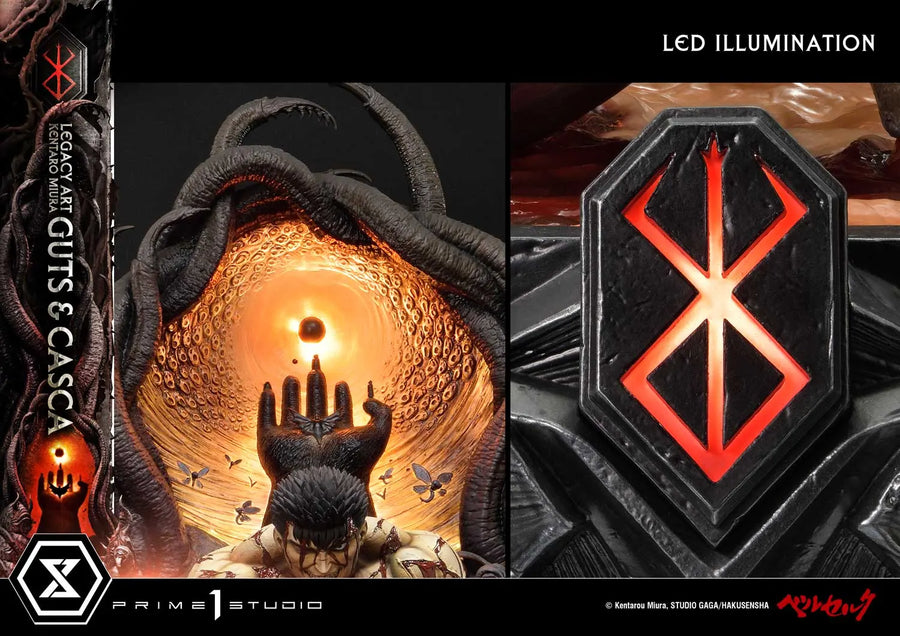 Guts & Casca (Bonus Version) Berserk – Prime1Studio – ActionFigure Brasil