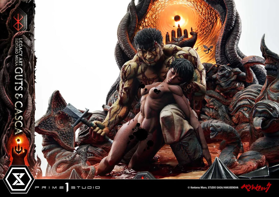 Guts & Casca (Bonus Version) Berserk – Prime1Studio – ActionFigure Brasil