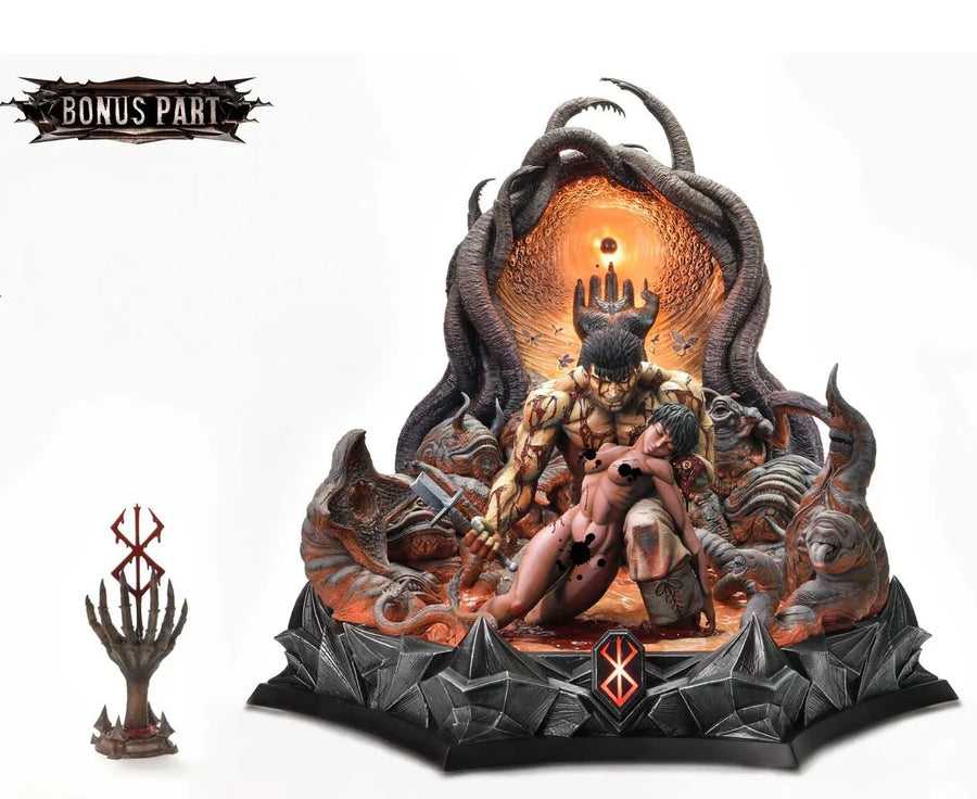 Guts & Casca (Bonus Version) - LIMITED EDITION: TBD (Bonus Version) – Prime 1 Studio – ActionFigure Brasil