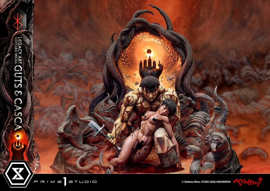 Guts & Casca (Bonus Version) - LIMITED EDITION: TBD (Bonus Version) – Prime 1 Studio – ActionFigure Brasil