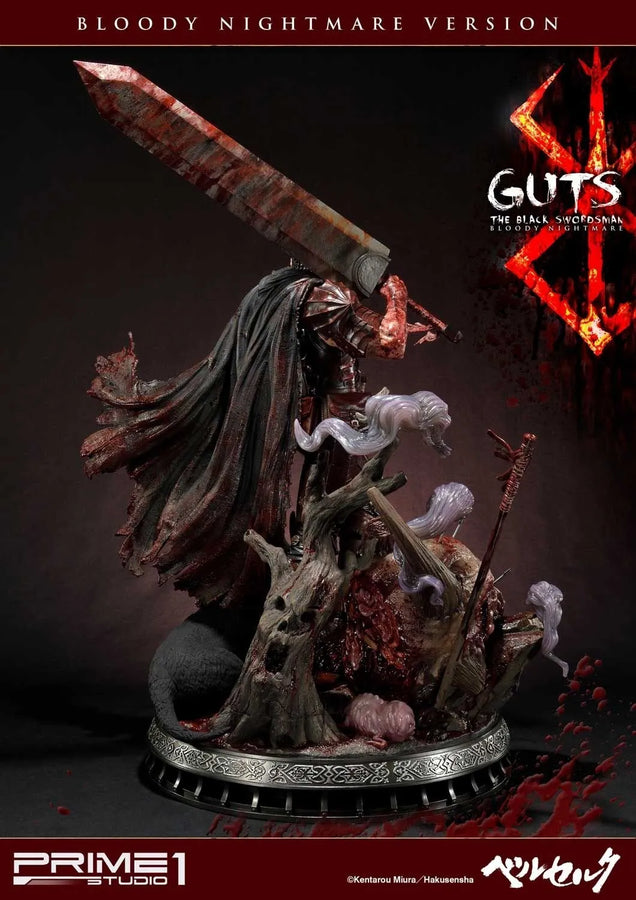 Guts, The Black Swordsman (Bloody Nightmare Version) Berserk – Prime1Studio – ActionFigure Brasil