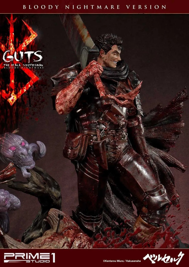Guts, The Black Swordsman (Bloody Nightmare Version) Berserk – Prime1Studio – ActionFigure Brasil