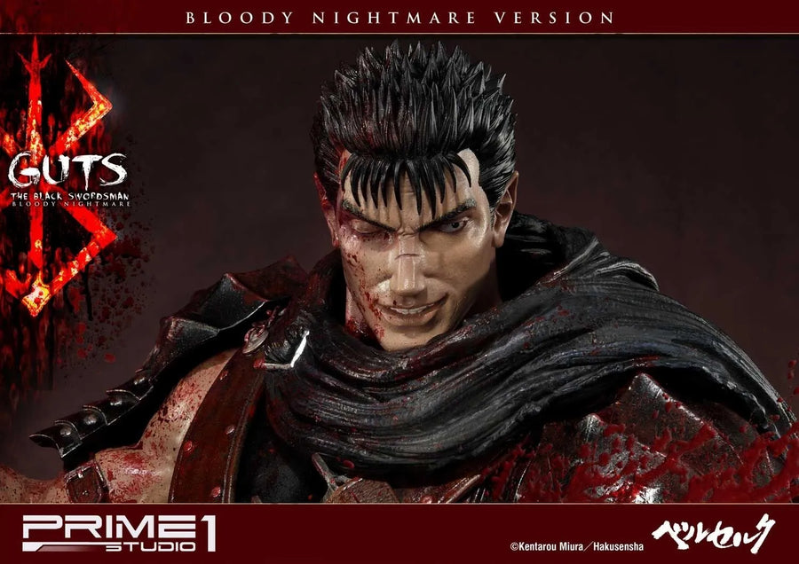 Guts, The Black Swordsman (Bloody Nightmare Version) Berserk – Prime1Studio – ActionFigure Brasil