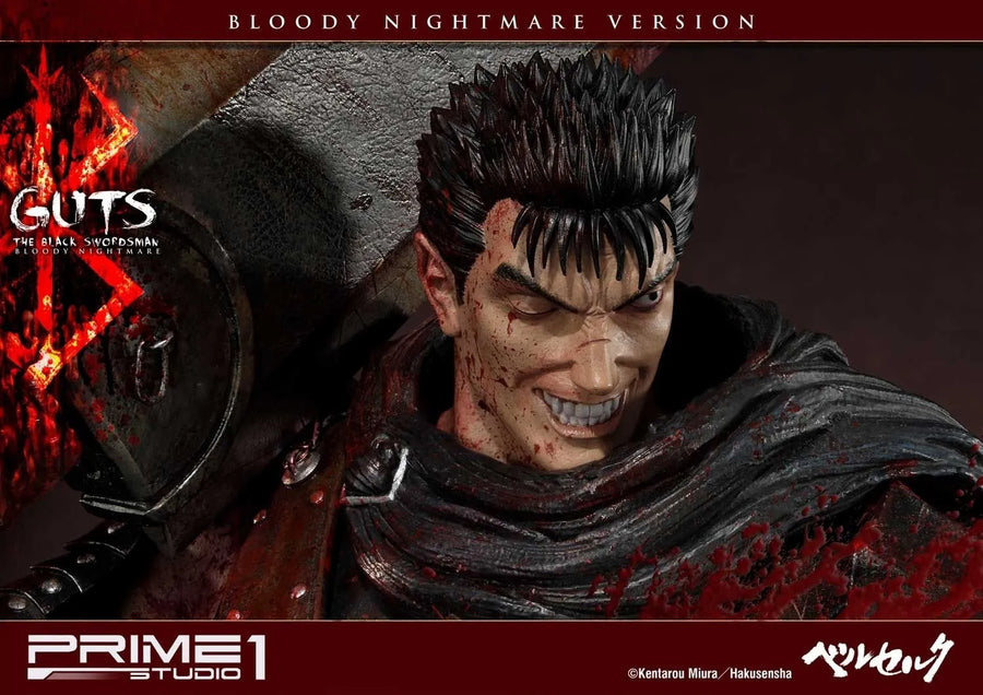 Guts, The Black Swordsman (Bloody Nightmare Version) Berserk – Prime1Studio – ActionFigure Brasil