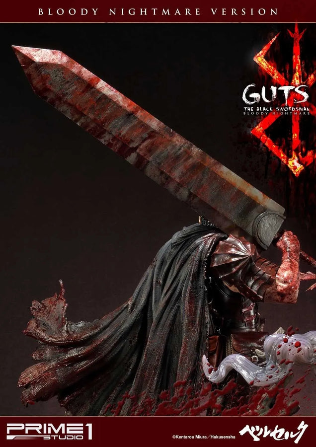 Guts, The Black Swordsman (Bloody Nightmare Version) Berserk – Prime1Studio – ActionFigure Brasil