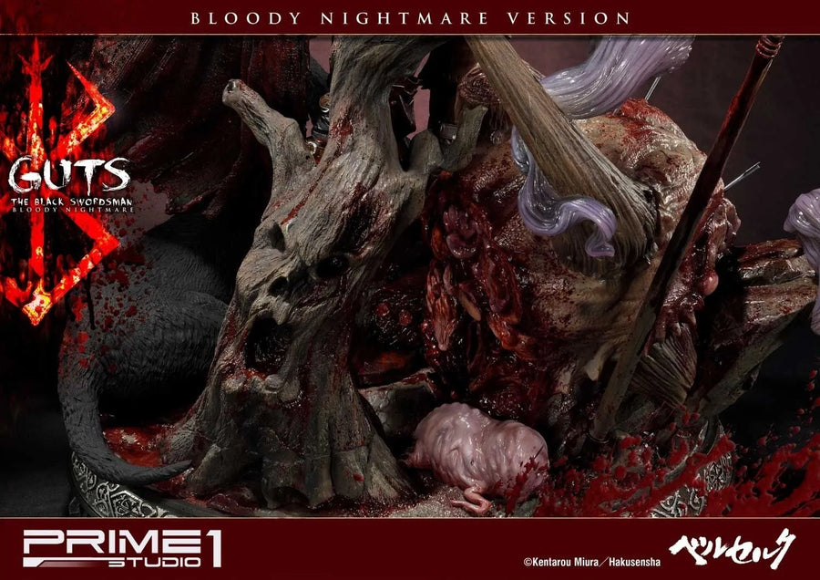 Guts, The Black Swordsman (Bloody Nightmare Version) Berserk – Prime1Studio – ActionFigure Brasil