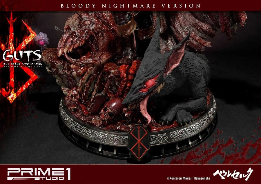 Guts, The Black Swordsman (Bloody Nightmare Version) Berserk – Prime1Studio – ActionFigure Brasil