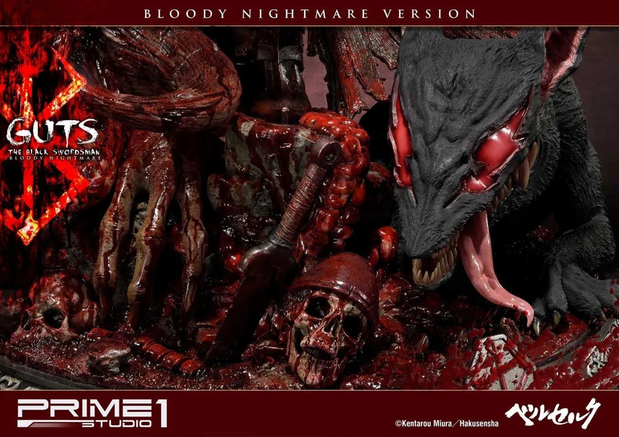Guts, The Black Swordsman (Bloody Nightmare Version) Berserk – Prime1Studio – ActionFigure Brasil