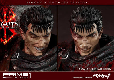 Guts, The Black Swordsman (Bloody Nightmare Version) Berserk – Prime1Studio – ActionFigure Brasil
