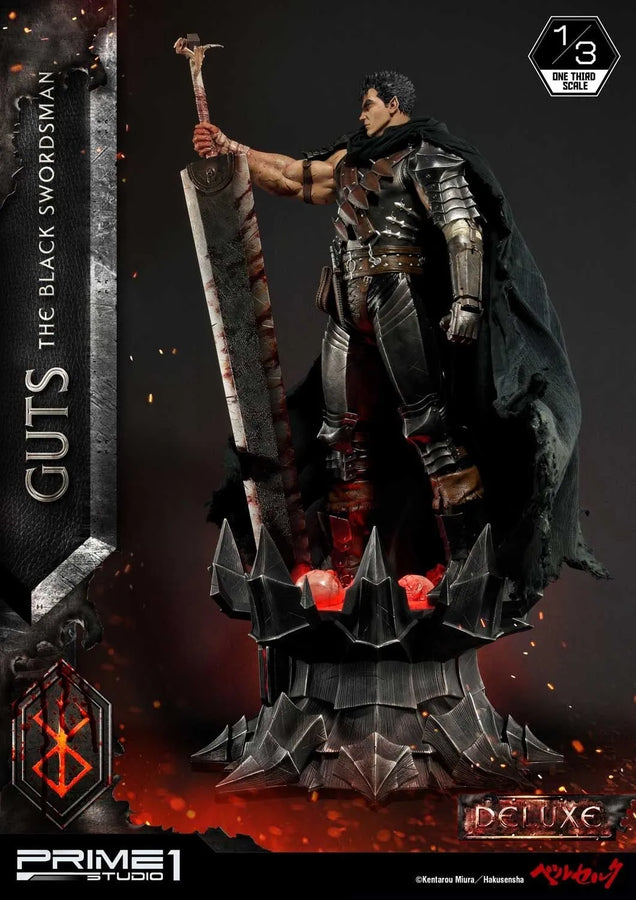 Guts, The Black Swordsman (Deluxe Version) Berserk – Prime1Studio – ActionFigure Brasil
