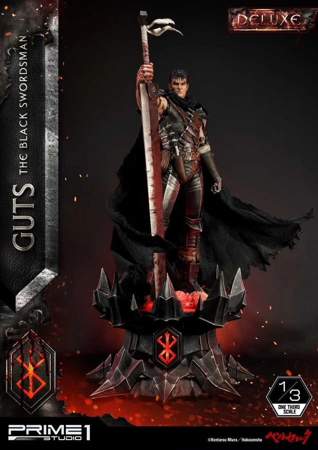 Guts, The Black Swordsman (Deluxe Version) Berserk – Prime1Studio – ActionFigure Brasil