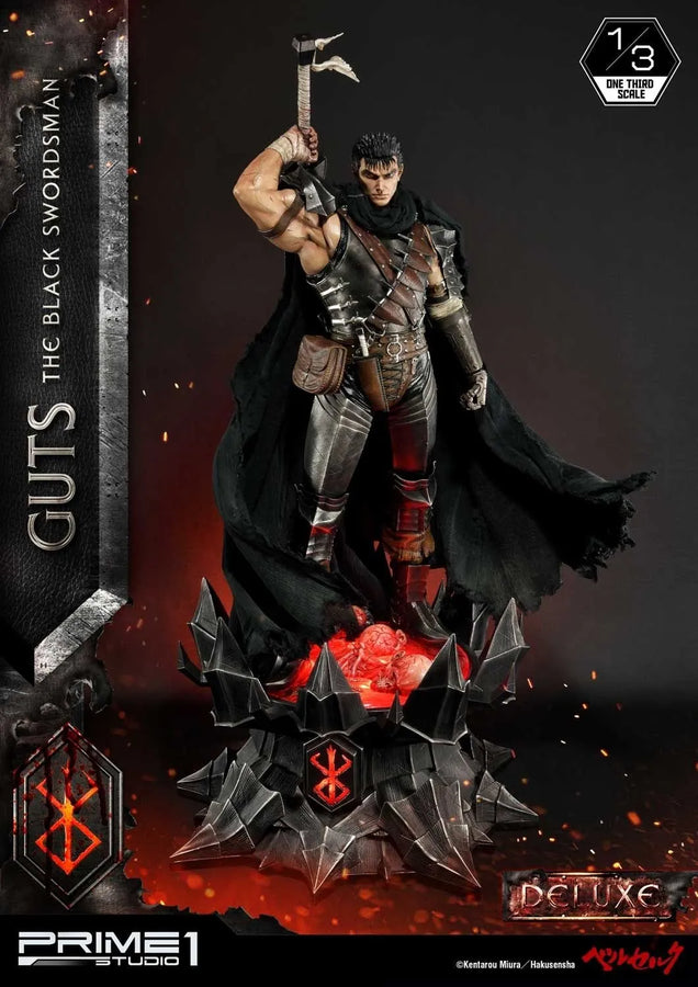 Guts, The Black Swordsman (Deluxe Version) Berserk – Prime1Studio – ActionFigure Brasil