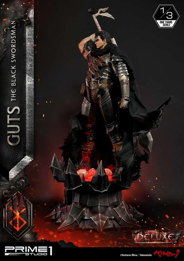 Guts, The Black Swordsman (Deluxe Version) Berserk – Prime1Studio – ActionFigure Brasil