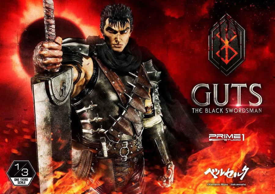 Guts, The Black Swordsman (Deluxe Version) Berserk – Prime1Studio – ActionFigure Brasil