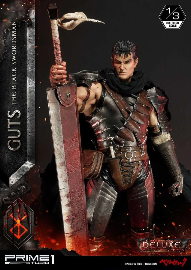 Guts, The Black Swordsman (Deluxe Version) Berserk – Prime1Studio – ActionFigure Brasil