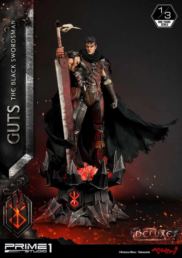 Guts, The Black Swordsman (Deluxe Version) Berserk – Prime1Studio – ActionFigure Brasil