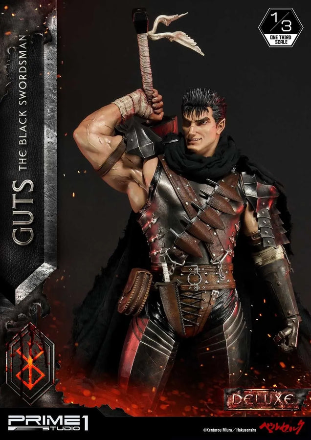 Guts, The Black Swordsman (Deluxe Version) Berserk – Prime1Studio – ActionFigure Brasil