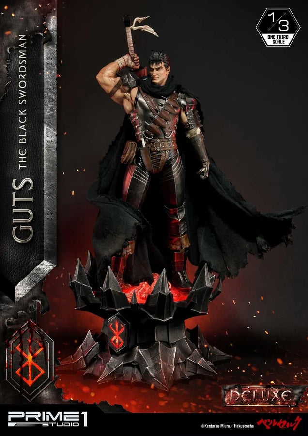 Guts, The Black Swordsman (Deluxe Version) Berserk – Prime1Studio – ActionFigure Brasil