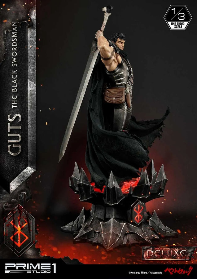 Guts, The Black Swordsman (Deluxe Version) Berserk – Prime1Studio – ActionFigure Brasil