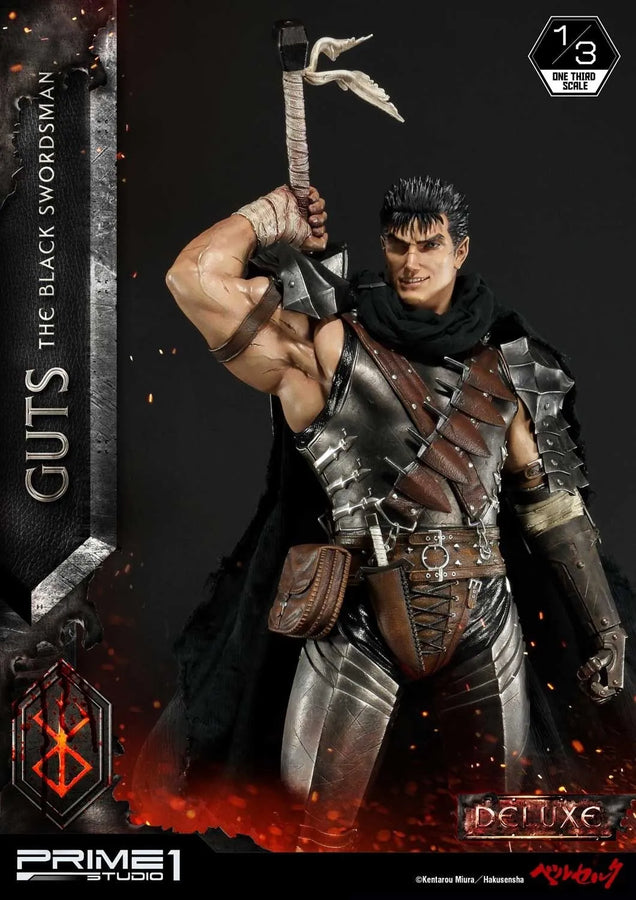 Guts, The Black Swordsman (Deluxe Version) Berserk – Prime1Studio – ActionFigure Brasil