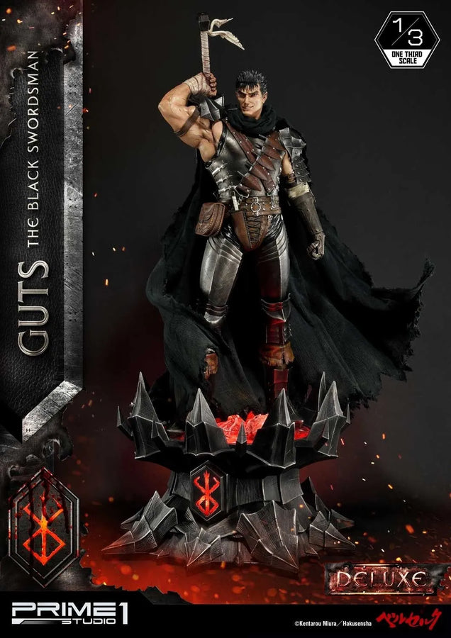 Guts, The Black Swordsman (Deluxe Version) Berserk – Prime1Studio – ActionFigure Brasil