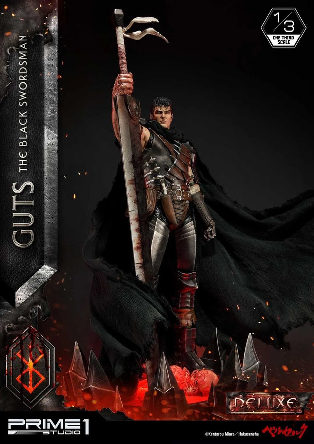 Guts, The Black Swordsman (Deluxe Version) Berserk – Prime1Studio – ActionFigure Brasil