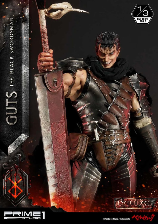 Guts, The Black Swordsman (Deluxe Version) Berserk – Prime1Studio – ActionFigure Brasil