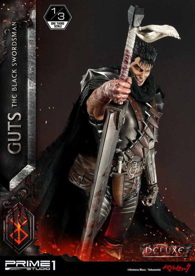 Guts, The Black Swordsman (Deluxe Version) Berserk – Prime1Studio – ActionFigure Brasil