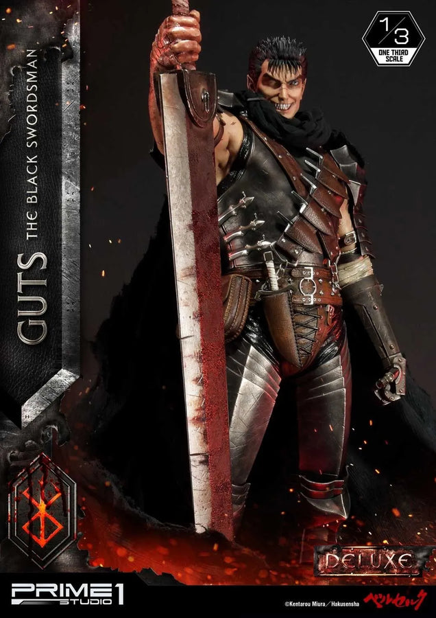 Guts, The Black Swordsman (Deluxe Version) Berserk – Prime1Studio – ActionFigure Brasil