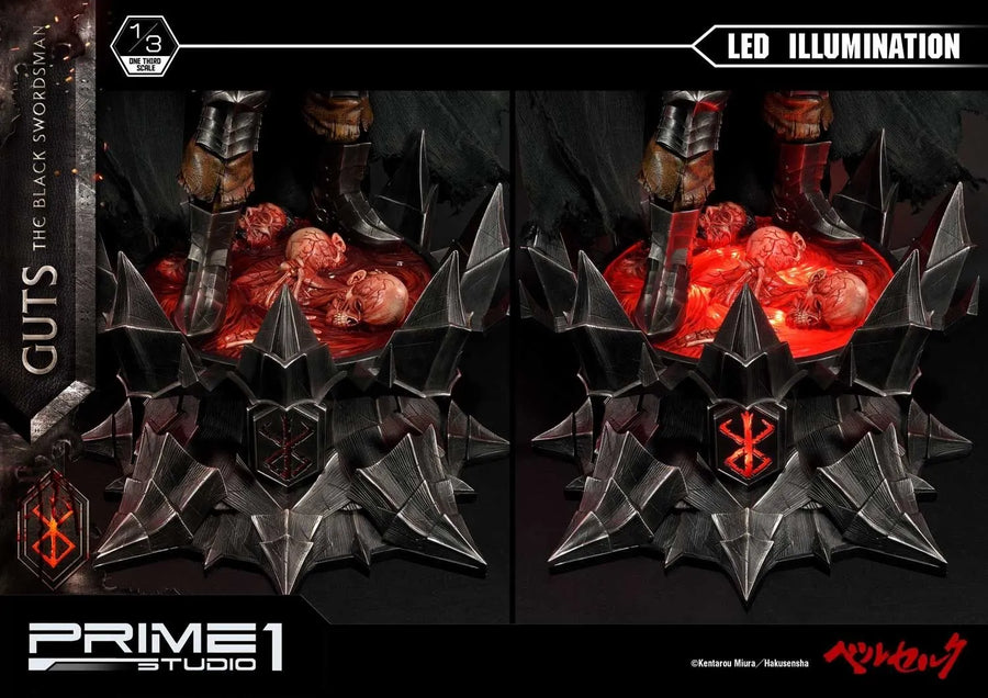 Guts, The Black Swordsman (Regular Version) Berserk – Prime1Studio – ActionFigure Brasil