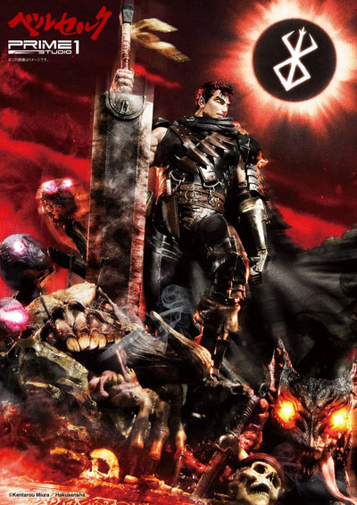 Guts, The Black Swordsman (Regular Version) Berserk – Prime1Studio – ActionFigure Brasil