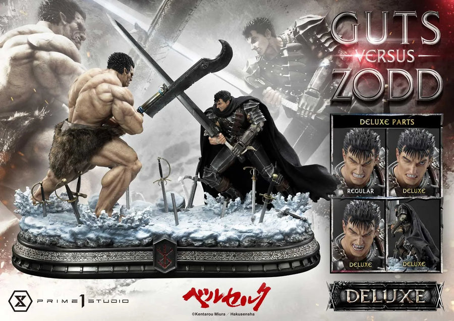 Guts versus Zodd (Deluxe Version) Berserk – Prime1Studio – ActionFigure Brasil