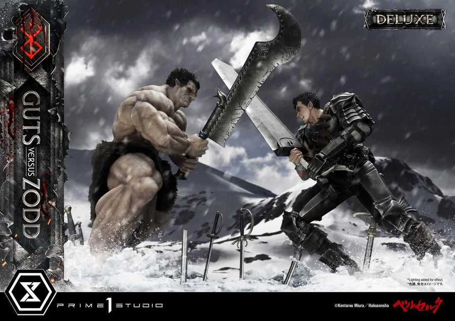 Guts versus Zodd (Deluxe Version) Berserk – Prime1Studio – ActionFigure Brasil