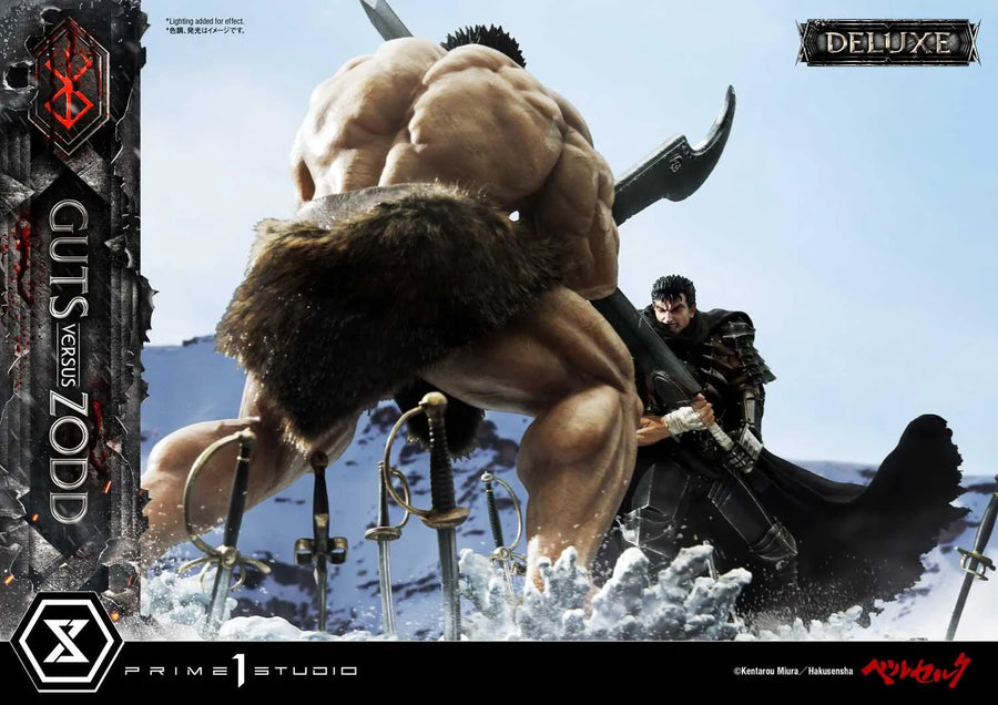 Guts versus Zodd (Deluxe Version) Berserk – Prime1Studio – ActionFigure Brasil