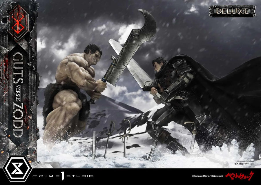 Guts versus Zodd (Deluxe Version) Berserk – Prime1Studio – ActionFigure Brasil