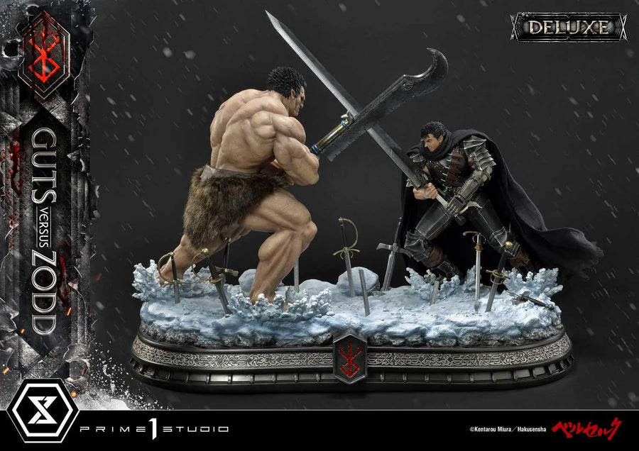 Guts versus Zodd (Deluxe Version) Berserk – Prime1Studio – ActionFigure Brasil