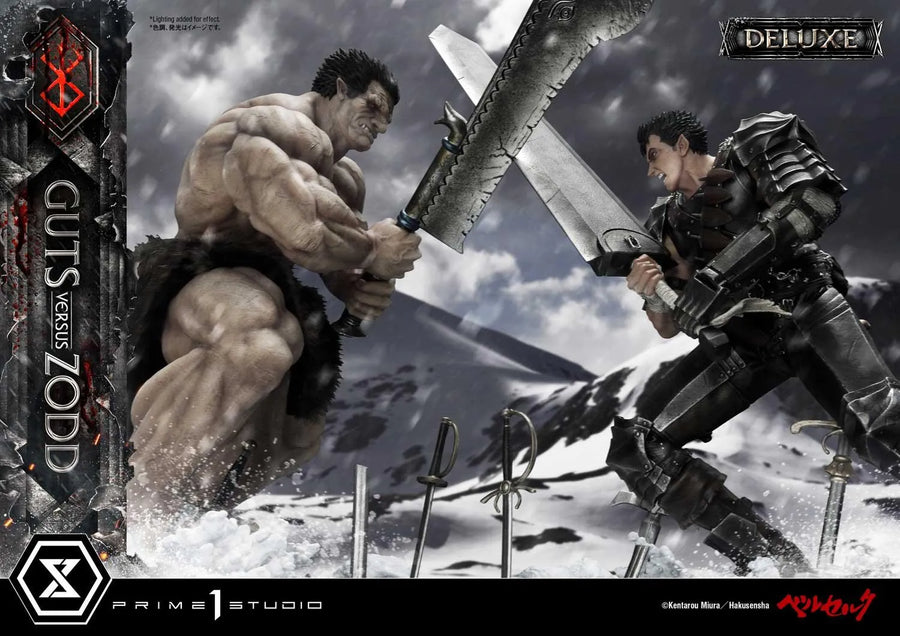 Guts versus Zodd (Deluxe Version) Berserk – Prime1Studio – ActionFigure Brasil