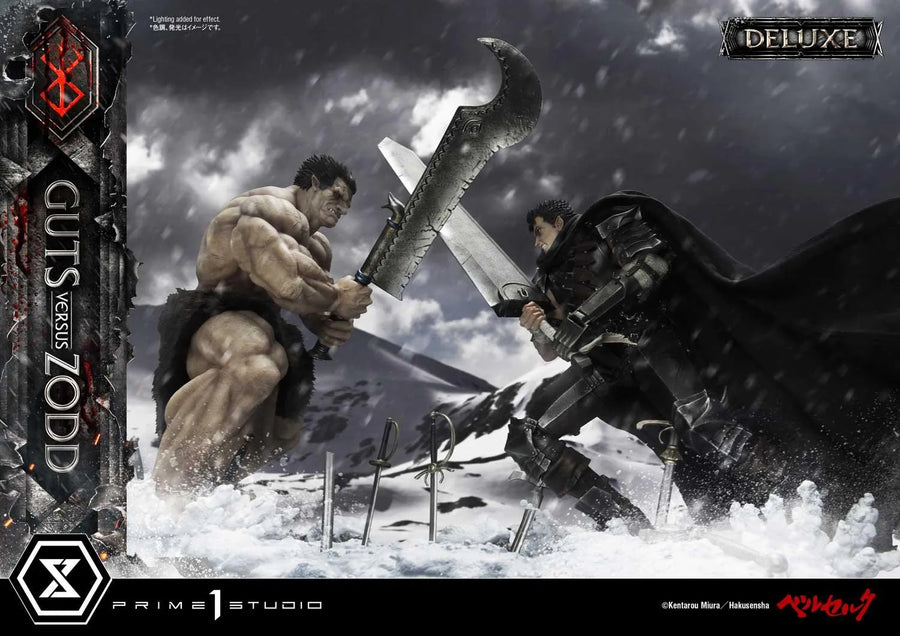 Guts versus Zodd (Deluxe Version) Berserk – Prime1Studio – ActionFigure Brasil