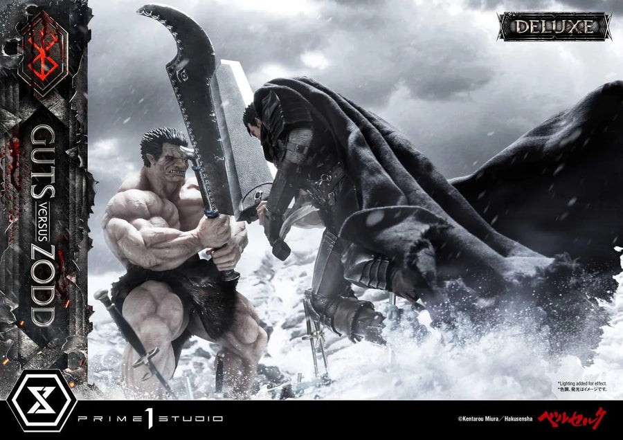 Guts versus Zodd (Deluxe Version) Berserk – Prime1Studio – ActionFigure Brasil