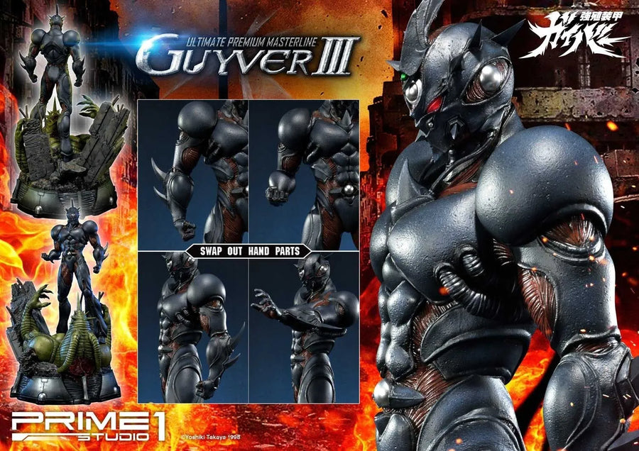 Guyver III (Regular Version) Bio Booster Armor Guyver – Prime1Studio – ActionFigure Brasil