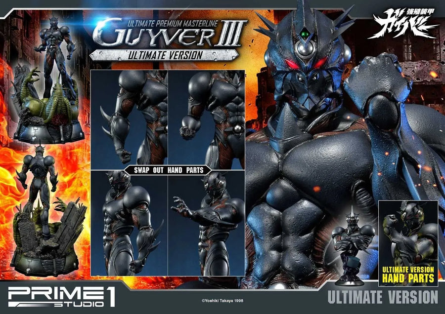 Guyver III (Ultimate Version) Bio Booster Armor Guyver – Prime1Studio – ActionFigure Brasil