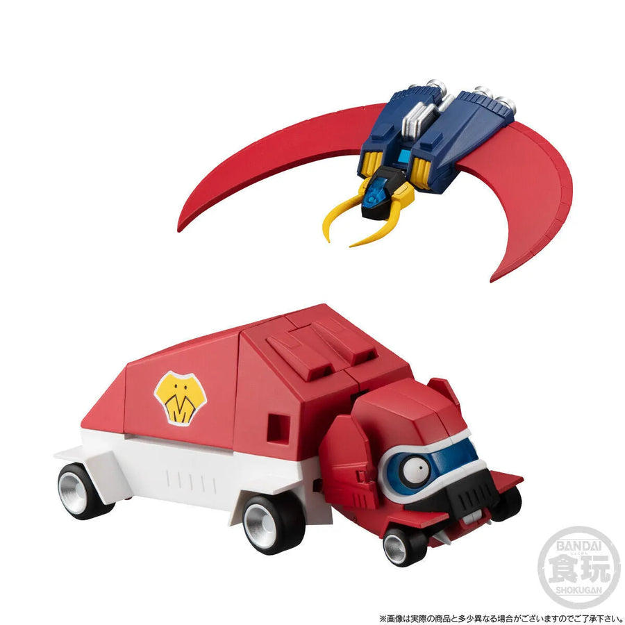 Gyakuten! Ippatsuman - Sankan-Oh - Bandai Shokugan - Candy Toy - SMP - Tokkyu Mammoth SP Set (Bandai) [Shop Exclusive]ㅤ – Bandai – ActionFigureBrasil
