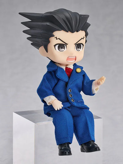 Gyakuten Saiban - Naruhodo Ryuichi - Nendoroid Doll (Good Smile Company)ㅤ – Good Smile Company – ActionFigureBrasil — acessórios
