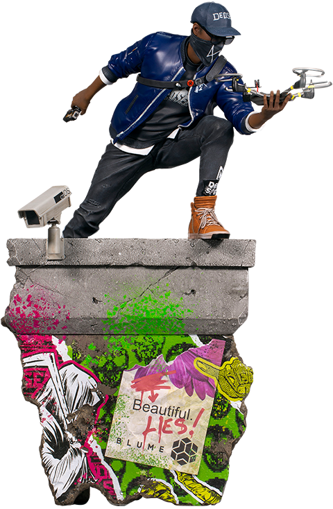 Hacktivist Marcus - LIMITED EDITION: 1000 – PureArts – ActionFigure Brasil