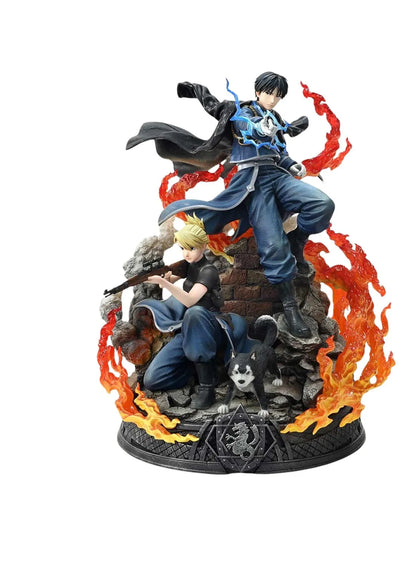 Hagane no Renkinjutsushi Fullmetal Alchemist - Black Hayate - Riza Hawkeye - Roy Mustang - Concept Masterline (CMFMA-02) - 1/6 (Prime 1 Studio)ㅤ – Prime 1 Studio – ActionFigureBrasil